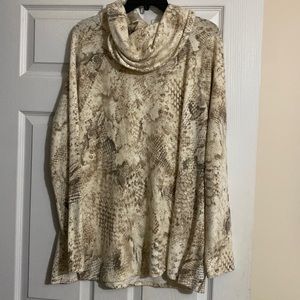 Cowl neck sweater